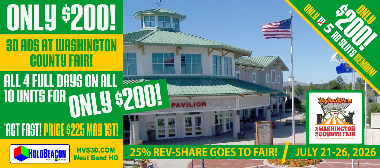 WCF2026 - 5 Ad Slots Left